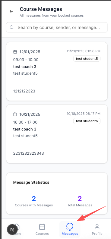 View and Reply Messages